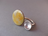Bague argent et émaux - Les bagues ajustables